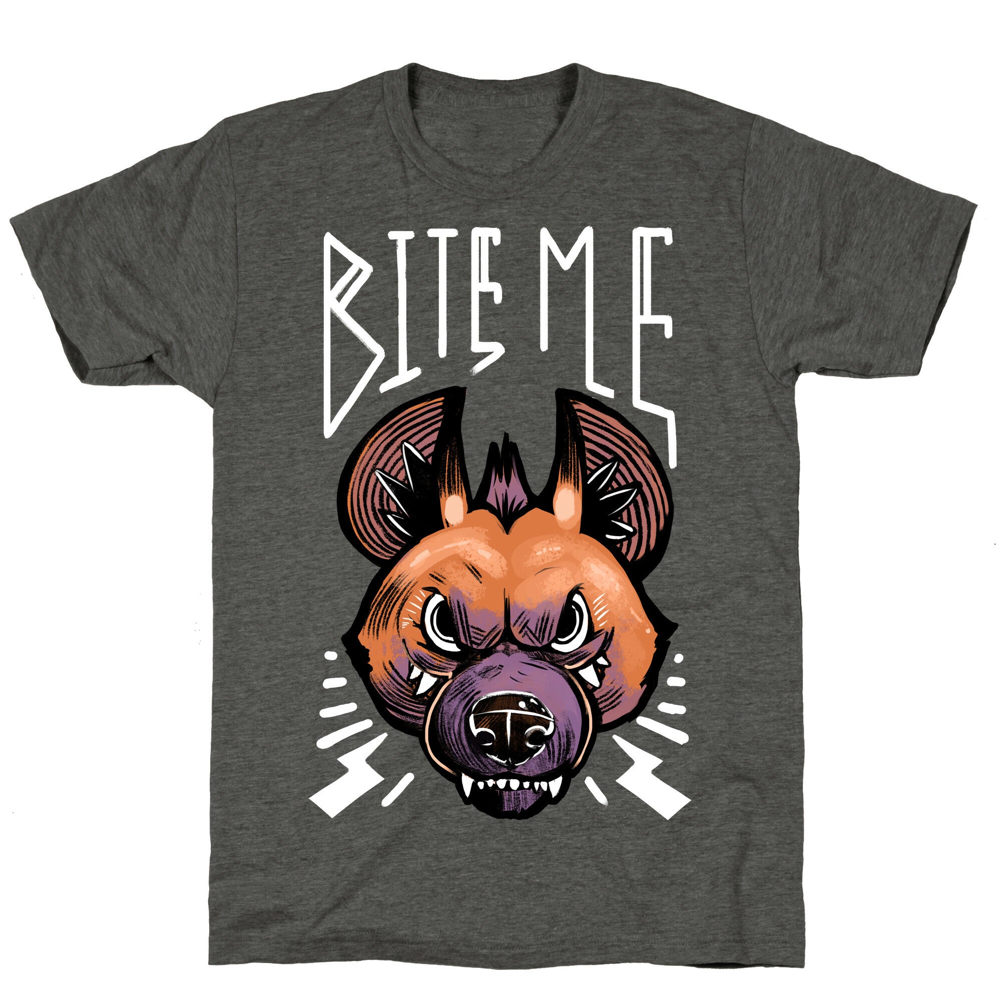 Bite Me- Hyena Unisex Triblend Tee
